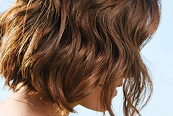 wavy hair content block