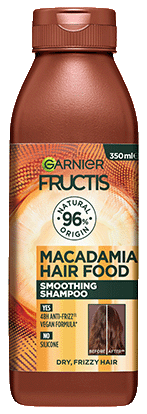 garnier ecom fructis MacadamiaHairFoodShampoo Nov23 Packshot Front FA